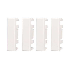 Ettroit Einsatz Blindmodul Halbmodul 1/2p Bticino Axolute Kompatibler Weiße Farbe 4st Packung  Ab0102