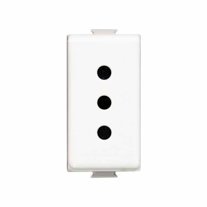 Bticino Italienisch Standardbuchse 2p + T 10a 250v Ac - Weiß  Matix Am5113