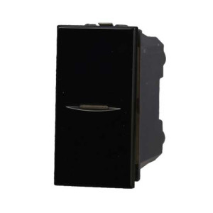 Ettroit Wech-Axialschalter 1p 16a Bticino Axolute Kompatibler Schwarz Farbe  An0701