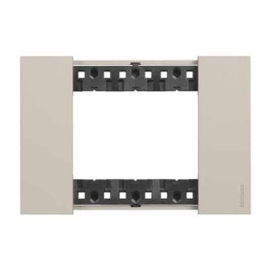 Bticino Abdeckrahmen  Living Now 3 Module Farbe Sand Ka4803km