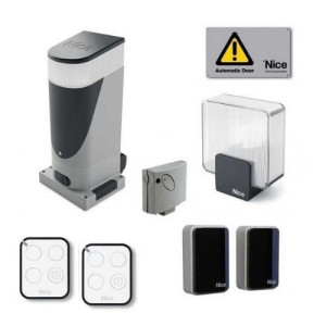 Nice Slh400kce  Kompletter Kit Schiebetor Automatisierung 400 Kg 24 V Vertikalen Motor