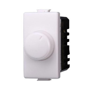 Ettroit Knopfdimmer Kompatible Bticino Livinglight Für Ohmsche Lasten 100w-1000w Weiß Farbe
