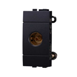 Ettroit Tv Einzeldose F-Buchse Kompatible Bticino Livinglight Schwarz Farbe