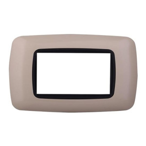 Ettroit Kompatible Abdeckrahmen Bticino Livinglight 4 Module Konvexer Kunststoff Sand Farbe