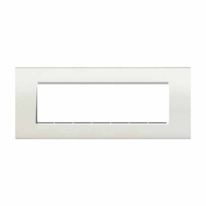 Bticino Rahmen Rechteckig 7 Module - Weiß Lna4807bi