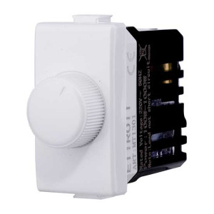 Ettroit Knopfdimmer Kompatible Bticino Matix Für Ohmsche Lasten 100w-1000w Farbe Weiß
