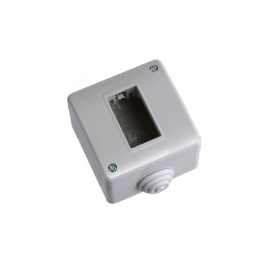 Ettroit Mt2501 Hydrobox 1 Modul Externes Gehäuse Ip40 Kappe 1p Kompatibel Biticino Matix