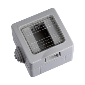 Ettroit Mt2601 Hydrobox 1-Modul-Gehäuse Für Den Außenbereich Ip55-Kappe 1p-Kompatibel Biticino Matix