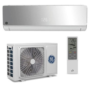 Ge Appliances Wandmontierte Single-Split-Inverter-Klimaanlage 9000 Btu, Weiße Farbe A++/a+ General Electric  Future Series Wifi Integriertes