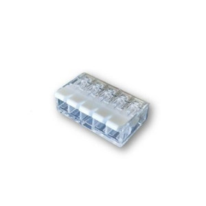 Raytech Rayblockb5 Kompakte Anschlussklemme Mit 5 Hebeln, Schnellanschlusskabel 0,5–4 Mm² – 18 Stück