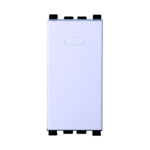 Ettroit Einpoliger Schalter 1p 16a Farbe Weiß Kompatibel Mit Vimar Arke Va0401b