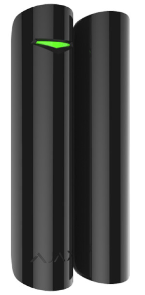 AJAX Doorprotect Plus Asp Magnetkontakt Funk-Öffnungsmelder, Mit Stoßsensor, Öffnung Und Neigung Schwarz - 38100