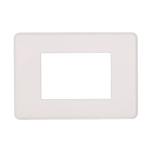 Ettroit An87301 Slim Thin Plate 3p Moon Series, Weiße Farbe, Kompatibel Mit Bticino Axolute Air