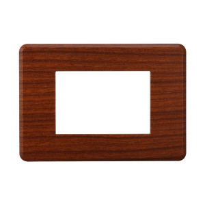 Ettroit An87303 Slim Thin 3p Plate Moon Series Briar Color, Kompatibel Mit Bticino Axolute Air