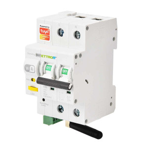 Ettroit E-Smart Magnetischer Thermoschalter 63a Energiezähler 2p Tuya Smartwifi - Esr3s263