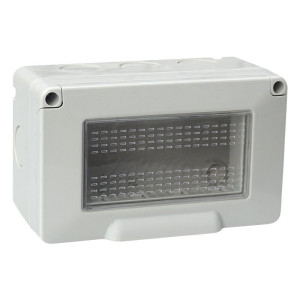 Ettroit Gehäuse Mit Deckel, 4 Plätze, 4p, Ip55-Box, Kompatibel Mit Vimar Plana – Ev2604