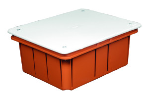 Faeg Unterputz-Anschlussdose 161x130x70 Mit Abdeckung Und Befestigungsschrauben Ip40  Fg10213