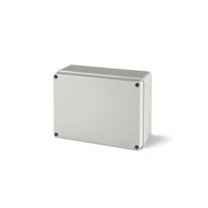 Faeg Wasserdichte Anschlussdose Mit Glatten Wänden – Abdeckung Mit Kunststoffschrauben Und Scharnier Ip56 300 X 220 X 120 – 13508