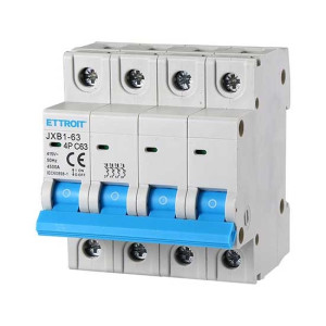Ettroit Automatischer Thermischer Magnetschalter 4p 63a 6ka 380v 4 Din-Module Jx146360