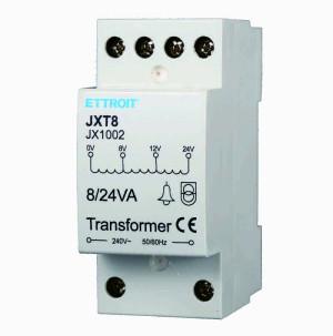 Ettroit Intercom-Transformator Von 220 V Auf 8/12/24 V Für Standard-Din-Schiene – Eingang 220–240 V
