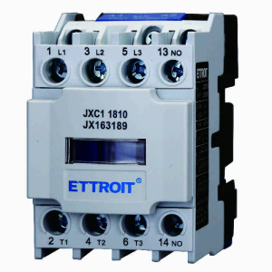 Ettroit Jxc1 Ac-Schütz 220 V, 50/60 Hz, Spule 3p, 3 Pole, Normalerweise Offen, Ie 18 A, Ue 380 V – Jx163189