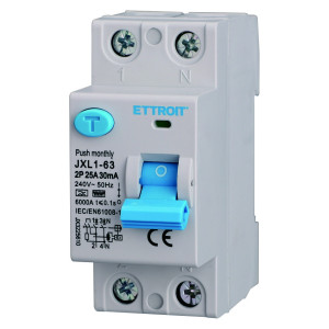 Ettroit Pure Differenzial-Leistungsschalter 2p 25a 30ma 220v-6ka Kurve F - Jx3225610