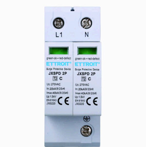 Ettroit Jx5220 Überspannungsableiter 2p 20ka-40ka T2 2p 275v 20ka
