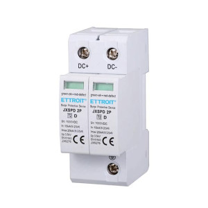 Ettroit Photovoltaik-Überspannungsableiter Typ 2 Dc Niederspannung 20ka 1000v 2 Din-Module  Jx6276
