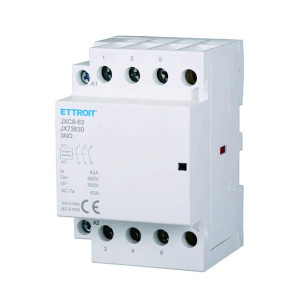 Ettroit Modularschütz Din Ac 3p 220v 63a 3 Kontakte No - Jx73630