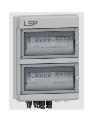 V-Tac Dc-Feldpanel Mit 2 Strings Und 2 Mppt 1000 Vdc 16 A Ip65-Schalttafel 18 Lsp-Module – 11951