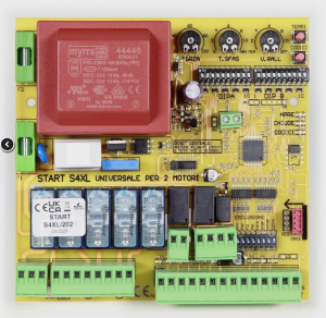 Nologo 230v Einphasige Universalsteuerung Für 1 Oder 2 Torautomatikmotoren Start-S4xl