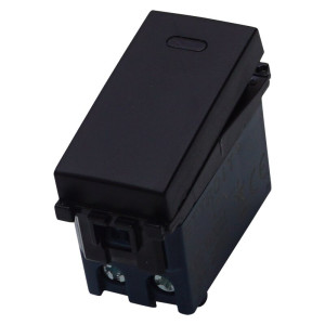 Ettroit Umschalter 1p 16a Farbe Schwarz, Kompatibel Mit Vimar Arke, Va0801