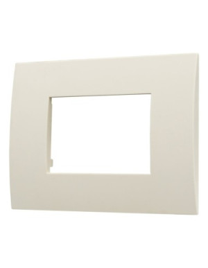 Ettroit Va83309 Kunststoffplatte Venus Serie 3p, Farbe Sand, Kompatibel Mit Vimar Arke
