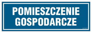 Pomieszczenie gospodarcze