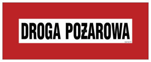 BC104 Droga pożarowa