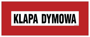 BC102 Klapa dymowa