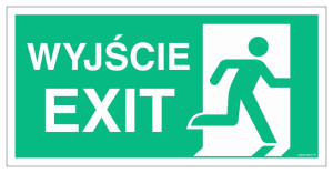 AC075 Wyjście / EXIT prawostronne