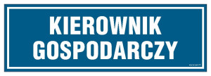 PA109 Kierownik gospodarczy