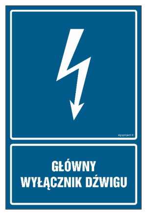 HG023 Główny wyłącznik dźwigu