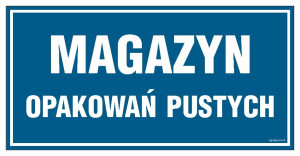 PA524 Magazyn opakowań pustych