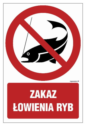 Zakaz łowienia ryb