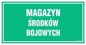 JE023 Magazyn środków bojowych