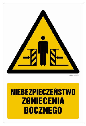 GF031 Niebezpieczeństwo zgniecenia bocznego