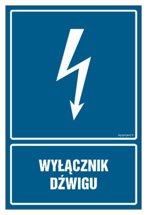 HG025 Wyłącznik dźwigu