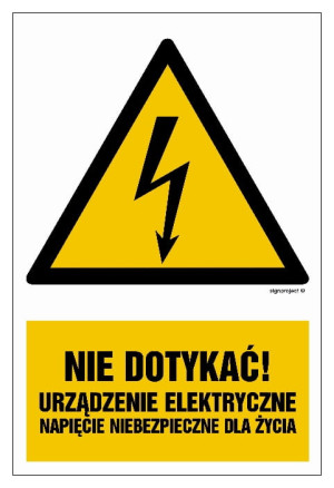 HA024 Nie dotykać