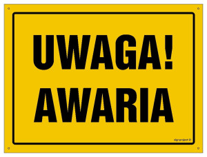 OA086 Uwaga! Awaria