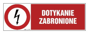 HD008 Nie dotykać