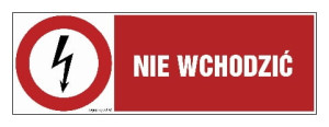HD005 Nie wchodzić