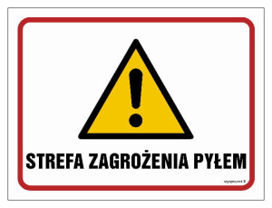 NB024 Strefa zagrożenia pyłem