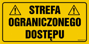 NB032 Strefa ograniczonego dostępu